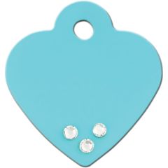 ID Tag - Diva Heart Pastel Small