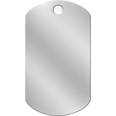 ID Tag Military Chrome Mickey 
