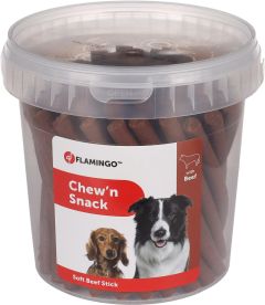 Flamingo Chew'n Snack Soft Beef Sticks Dog Treats 700g