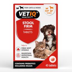 VETIQ Stool Firm for Cats & Dogs 45 Tablets