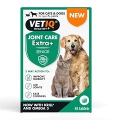 VETIQ Joint Care Extra+ Senior Cat&Dog Supplement