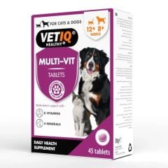 VETIQ Multi-Vit Cat & Dog Supplement 45 Tablets