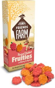 Tiny Friends Farm Russel Rabbit Fruities Small Animal Treats 120g