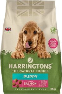 Harringtons Complete Salmon & Rice Dry Puppy Food 10kg