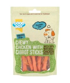 Armitage Good Boy Chewy Chicken with Carrot Sticks Dog Treats 90g