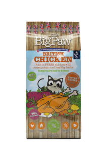 Little BigPaw British Chicken Dry Kitten Food 1.5kg