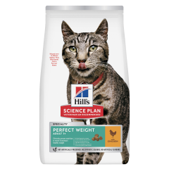Hill's Science Plan Chicken Perfect Weight Adult Dry Cat Food
