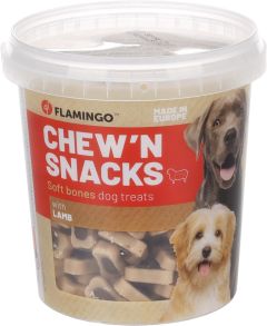 Flamingo Chew'n Snack Lamb & Rice Dog Treats 500g
