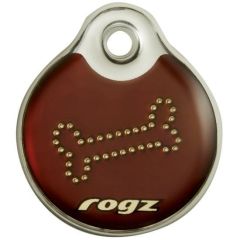 Rogz Bronze Bone ID Tag