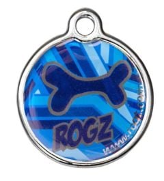 Rogz Navy Zen ID Tag