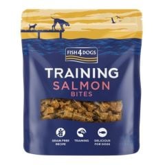 Fish4Dogs Training Salmon Bites Dog Treats 80g