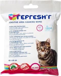 Savic Refresh'r Sensitive Small Animals Wipes