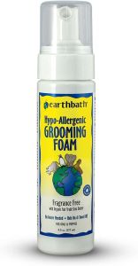 Earthbath Hypo-allergenic & Fragrance-Free Waterless Dog Grooming Foam 8oz