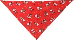 Flamingo Mik Red Christmas Dog Bandana