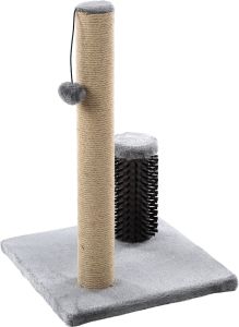 Flamingo Fico Cat Scratching Tree with Soft Brush