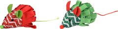 Flamingo Flip Mouse Plush Christmas Cat Toy
