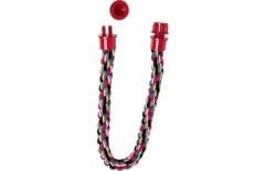 Flamingo Twister Perch Cotton Bird Bar