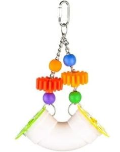Coollapet Feather Friends Peak-a-Boo Forager Bird Toy