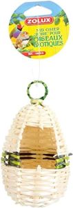 Zolux Wicker Pear Bird Nest