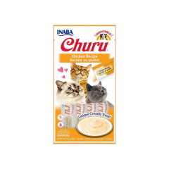 INABA Churu Chicken Recipe Cat Treats 4 x 14g