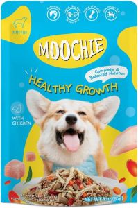 Moochie Healthy Growth with Chicken Puppy Casserole Wet Dog Food 85g Pouch