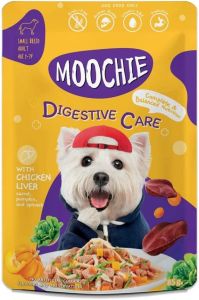 Moochie Digestive Care Casserole with Chicken Liver Small Adult Wet Dog Food 85g Pouch