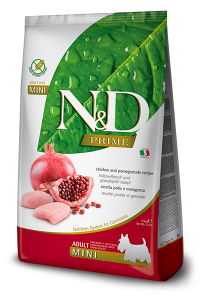Farmina N&D Prime Chicken & Pomegranate Recipe Mini Adult Dry Dog Food