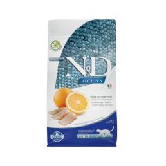 Farmina N&D Ocean Herring & Orange Recipe Adult Dry Cat Food