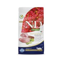 Farmina N&D Quinoa Weight Management Lamb Quinoa, Broccoli & Asparagus Dry Cat Food 1.5kg