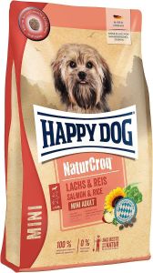 Happy Dog NaturCroq Salmon & Rice Mini Dry Food