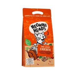 Meowing Heads Paw Lickin' Chicken Dry Cat Food