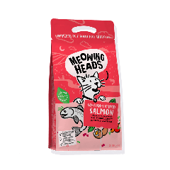 Meowing Heads So-Fish-Ticated Salmon Adult Dry Cat Food 4kg