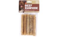Flamingo Beef Rawhide Delicious Dog Treats Stick 12.5cm 125g
