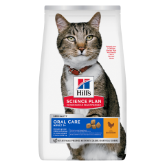Hill's Science Plan Feline Oral Care Chicken Adult Dry Cat Food 1.5kg