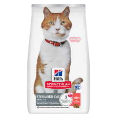 Hill's Science Plan Sterilised Salmon Adult Dry Cat Food 1.5kg