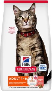 Hill's Science Plan Salmon Adult Dry Cat Food 3kg