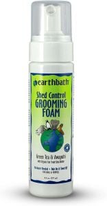 Earthbath Waterless Green Tea Leaf Essence Dog Grooming Foam 8oz