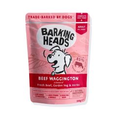 Barking Heads Beef Waggington Adult Wet Dog Food 300g
