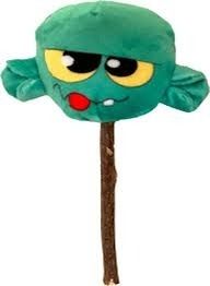 Bobby Fright Zombie with Silvervine Cat Toy 15cm