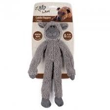 All For Paws Lambswool Cuddle Ropey Flopper Sheep Dog Toy