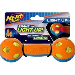 Nerf Dog Light Up Barbell Dog Toy