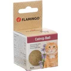 Flamingo Catnip Ball Cat Toy