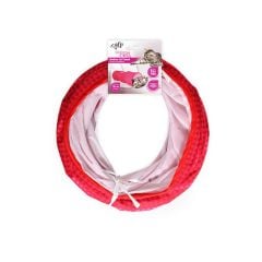 All For Paws Modern Cat Crinkle Tunnel Cat Toy Pink