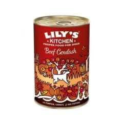 Lily's Kitchen Beef Goulash with Pumpkin Carrots and Red Peppers Wet Dog Food