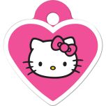 ID Tag Heart Small Hello Kitty
