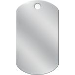 ID Tag Military Chrome Mickey 