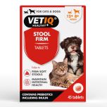 VETIQ Stool Firm for Cats & Dogs 45 Tablets