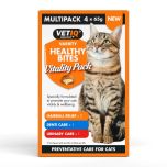 VETIQ Healthy Bites Variety Vitality Pack Cat Treats 4 x 65g