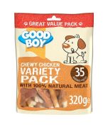 Armitage Good Boy Chewy Chicken Variety Pack Dog Treats 320g Value Pack