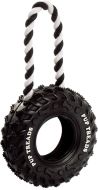 Flamingo Wheel with Handle Ruffus Tyre Dog Toy 15cm
